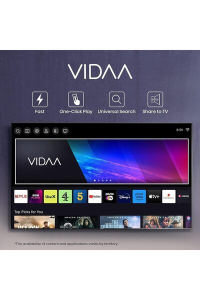 Hisense 85 Inch 4K Smart TV UHD  Dolby Vision/HLG  VIDAA 7 Voice Command Dolby Quantum dot