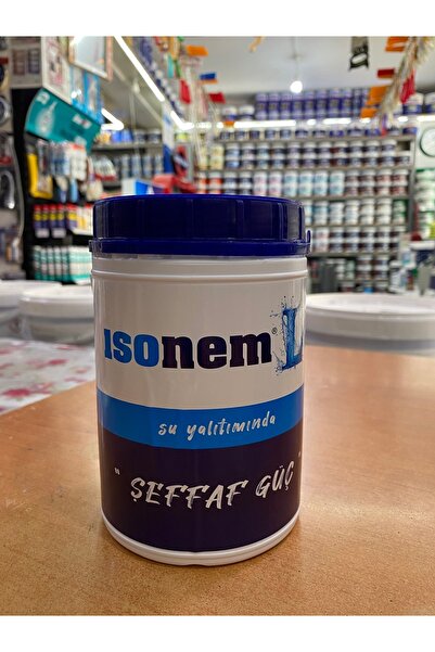 Isonem İsonem L Şeffaf Güç Su Yalıtım Boyası 1 Kg + Luna Kestirme Fırça No 2