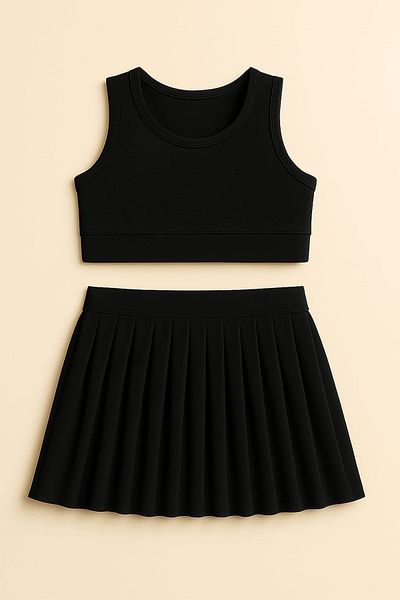 My Kids Wear Girl's Short Skirt Swimsuit Set 4 -14 Years 118101