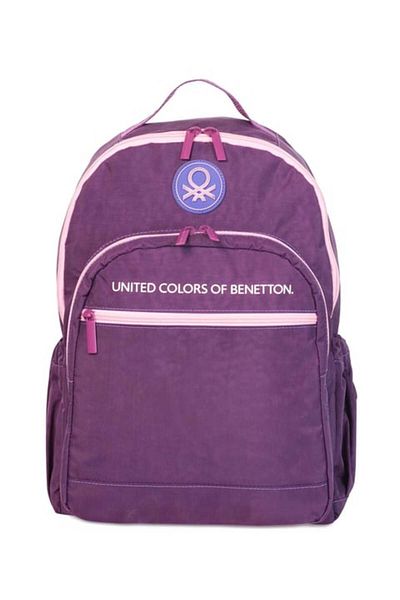 United Colors of Benetton Monochrome Still Backpack for Girls