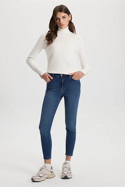 VENA Γυναικείο Skinny Jean παντελόνι Gabriella Dark Blue