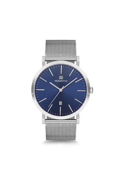 Momentus Kc251s-11ss Slim Case Men's Wristwatch