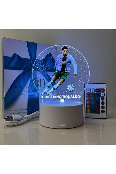 OEM LED Night Light, Cristiano Ronaldo, 16 Colors, with Remote Control, Ambient Light