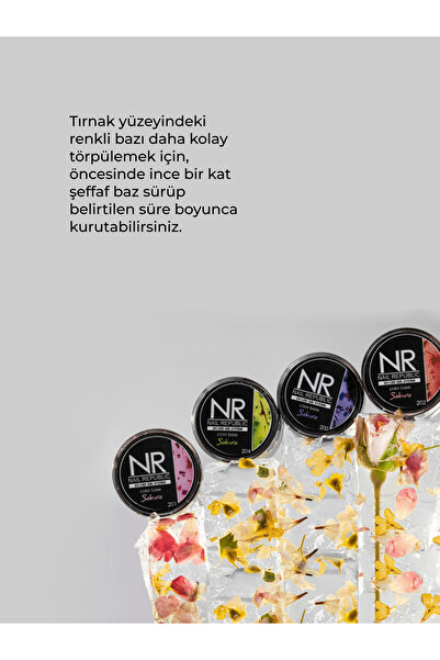 Nail Republic Kalıcı Oje Sakura Base 201 (5GR) Çiçeksi Pembe – Tırnak Bazı Ile Kusursuz Kalıcılık