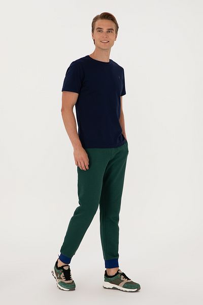 U.S. Polo Assn. Men's Dark Green Sweatpants 50293449 -Vr079