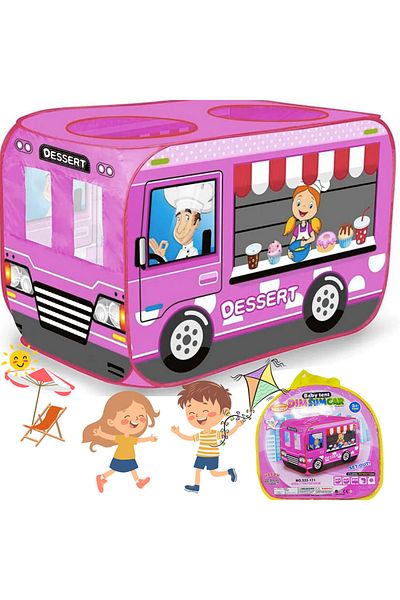 Salamandra Cort Roz Cu Tematica Magazin De Dulciuri, Pentru Copii, Kids