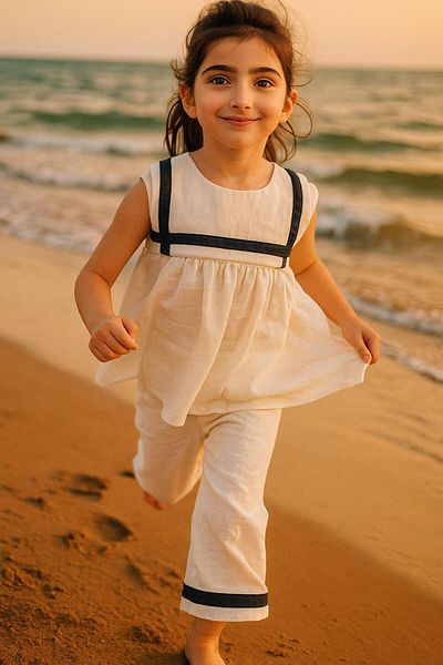 GÜL Baby Girl's Special Design Muslin Set