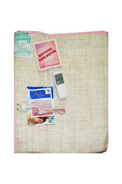 Meltem Tek Kişilik Elektrikli Battaniye Stokta Olan Renk Ve Desen Gönderilir