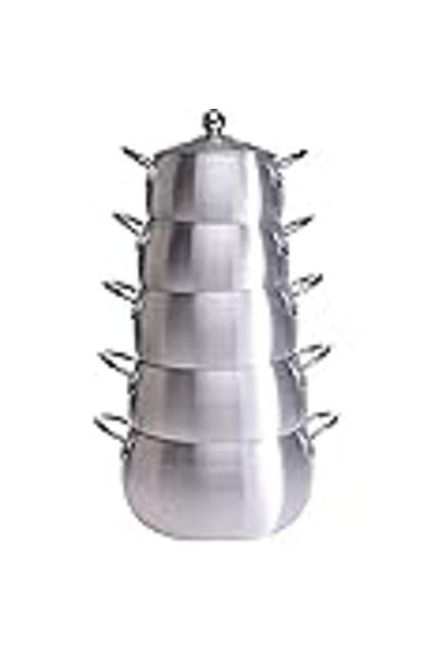 NMC Aluminum Cooking Pot Set - 5 Pieces