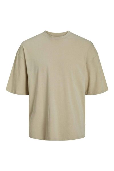 Jack & Jones Grand ανδρικό μπεζ μπλουζάκι (12253993-FOR)