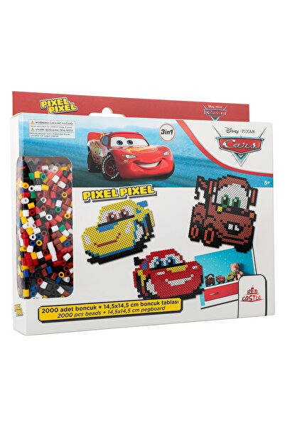 Pixel Pixel Set de margele Disney Cars 2000 buc | Activitate pentru matematic...
