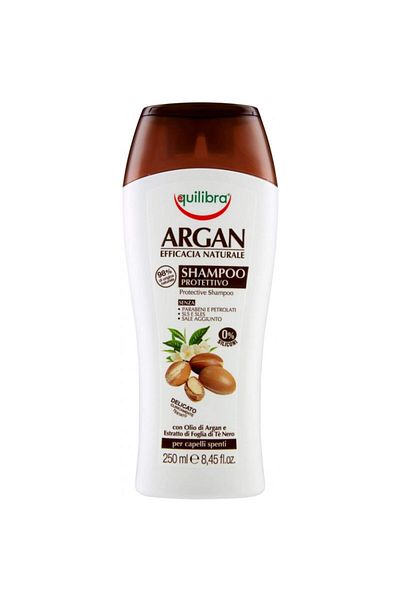 Equilibra Sampon cu Argan si Acid Hialuronic, 265 ml, Equilibra