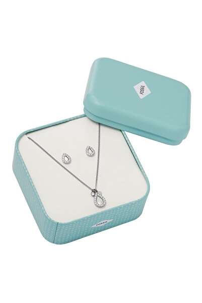 Fossil JF03765-040 Kadın Kolye ve Küpe Seti