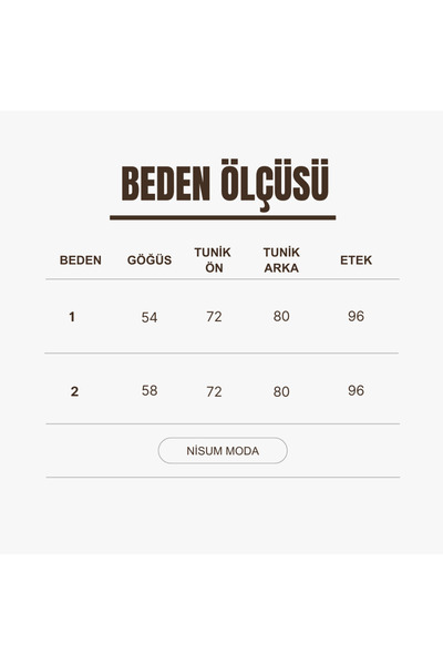 NİSUM MODA Leopard Patterned Sandy Skirt Suit