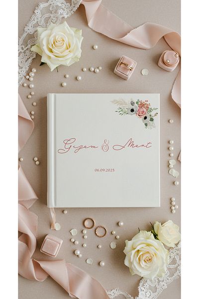 Pera Wedding Wedding - Engagement Guest & Guest Memory Book