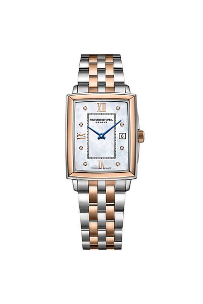 Raymond Weil ساعة يد نسائية مرصعة بالألماس Rw5925sp500995