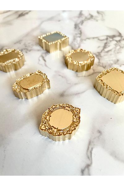 İzMühür Frame Wax Seal Stamp/ Vintage Frame Wax Seals - 1