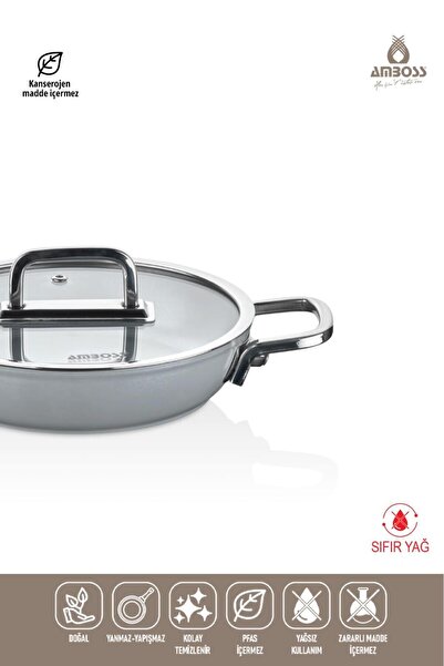 Amboss Sera Nova Ceramic 6 Piece Sahan Set - Gray