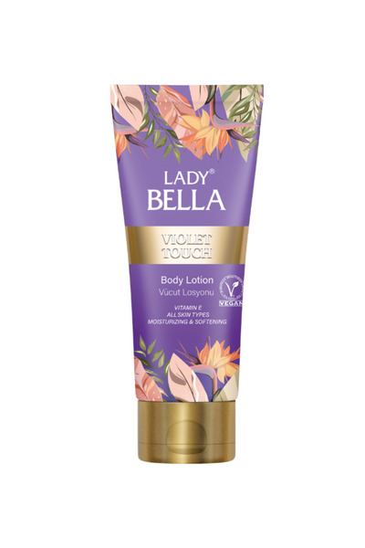 Lady Bella Body Lotion for Dry Skin 200 ml Violet Touch