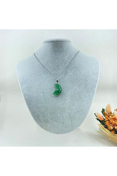 Saff Doğal Taş Aventurine Natural Stone Necklace212139
