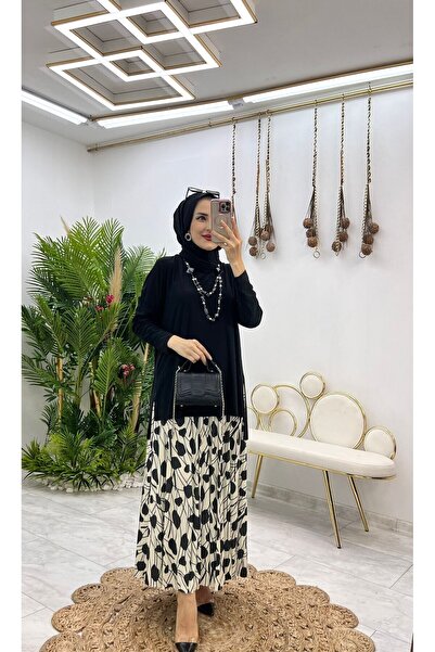 NİSUM MODA Σετ με μοτίβο Sandy φούστα