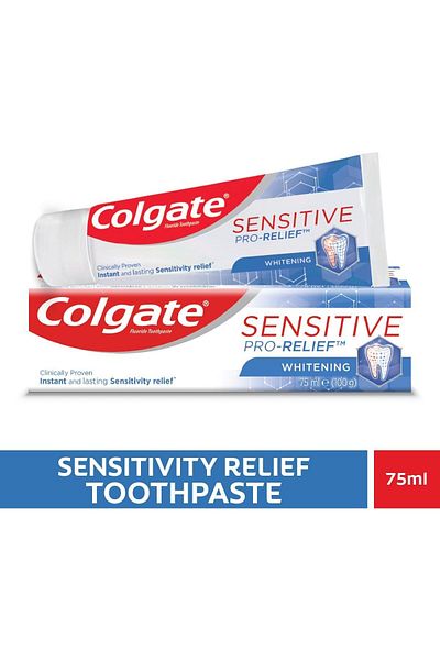 Colgate T.p 75 ml Sens Pro-relief Whit(4253) --- Colgate Pro-Relief Sensitive Repair Toothpaste 75 ml