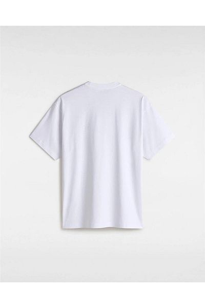 Vans Left Chest II Loose Ss Men Beyaz T-Shirt VN000P1PWHT1