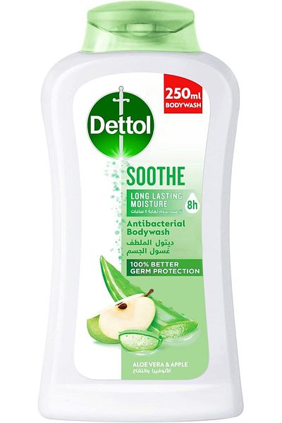 Dettol Dettol Body Wash 250ml Soothe/Aloe Vera & Apple
