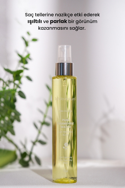 Bade Natural Papatya Suyu Saç Toniği Doğal Işıltı Etkili Saç Açıcı %100 Doğal 150 ml