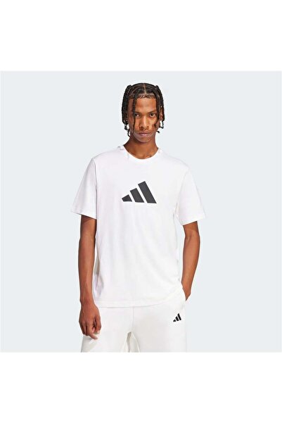 adidas Ανδρικό Λευκό T-Shirt M FI 3BAR JD4913