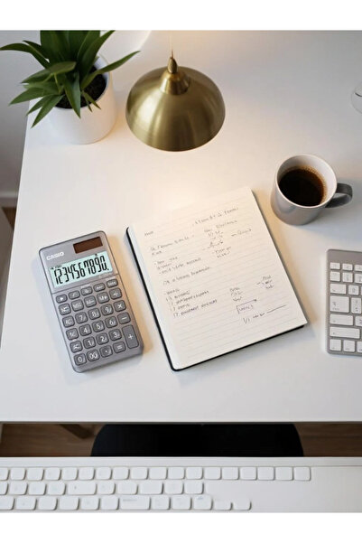 Casio SL-1000SC-GY Cep Tipi 10 Hane Gri Hesap Makinesi