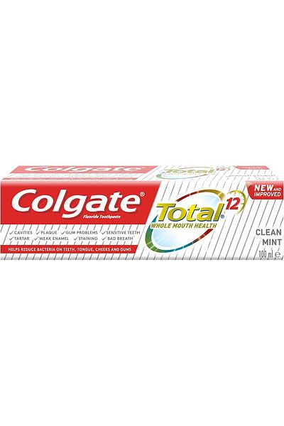 Colgate T.p 100 ml Total Clean Mint(1783) --- Colgate Total Clean Mint Toothpaste 100 ml