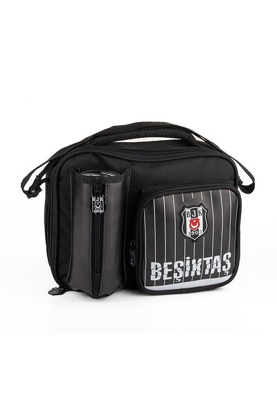 Beşiktaş Beşiktaş Officially Licensed Artificial Leather Lunchbox with Stick 3 Compartments 25354