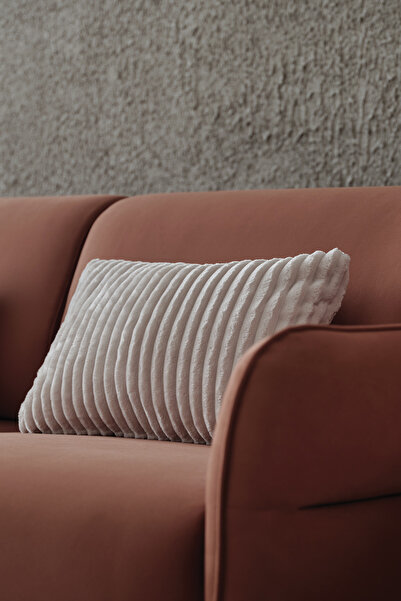 Enza Home Hera Koltuk Takımı - Koyu Somon