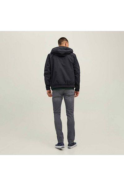 Jack & Jones Jack&jones Bomber мъжко черно яке с качулка