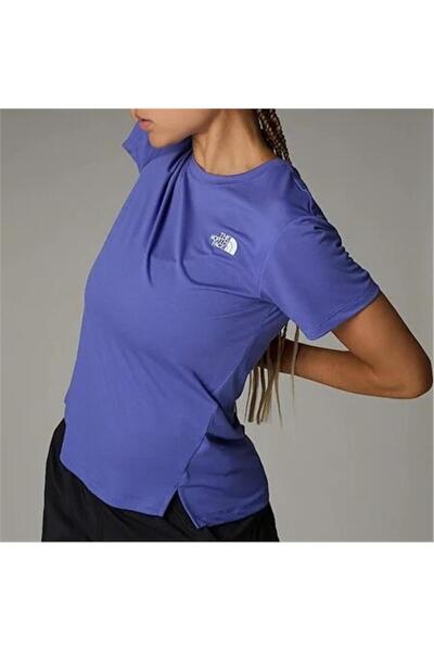 THE NORTH FACE Dámské tričko s krátkým rukávem W Flex, fialové, model Nf0a8brr6if1