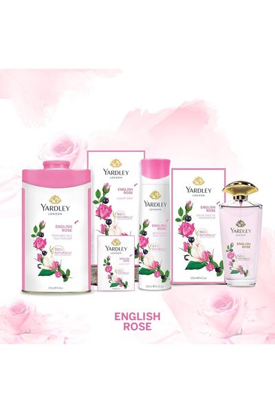 YARDLEY Talc English Rose 250gm (5402) --- Yardley English Rose Talc 250gm