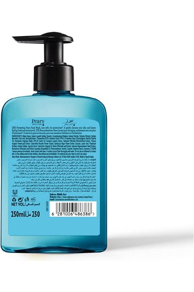 Pears Hand Wash 250 ml Soft Fresh - 86386 --- Pears Hand Wash 250 ml Soft and Fresh