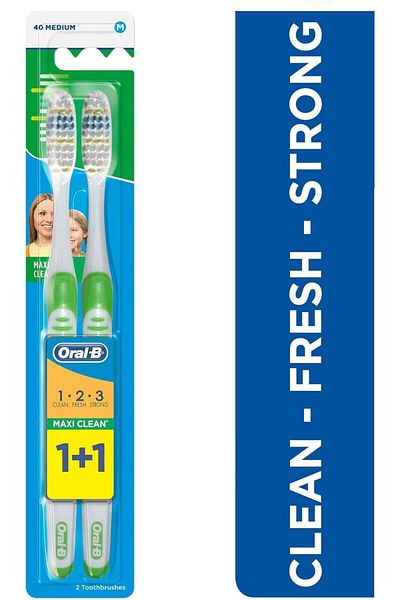 Oral-B Tb Maxi Clean 40medium 1 1(2891) --- Oral-B Maxi Clean 40medium 1 1