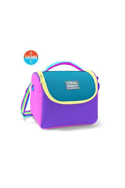 Coral High 11759 Kids Pink Pastel Colored Thermo Lunch Box