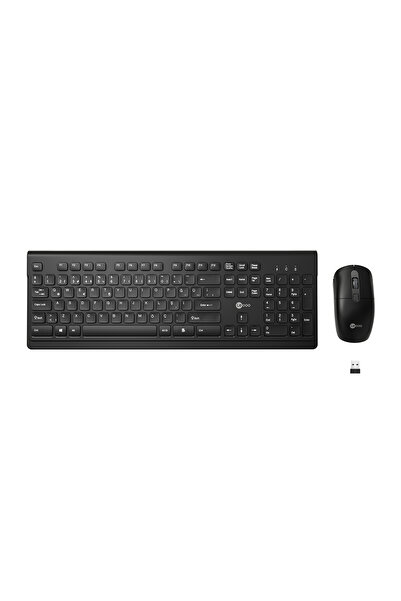 Lecoo Kw203 Kablosuz Türkçe Q Klavye Mouse Set 2.4ghz Usb Alıcılı Pc Mac Uyum...