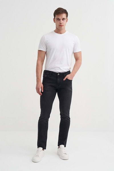 Cazador Pantaloni Parker Extra Slim Fit Denim Talie normală Picior normal