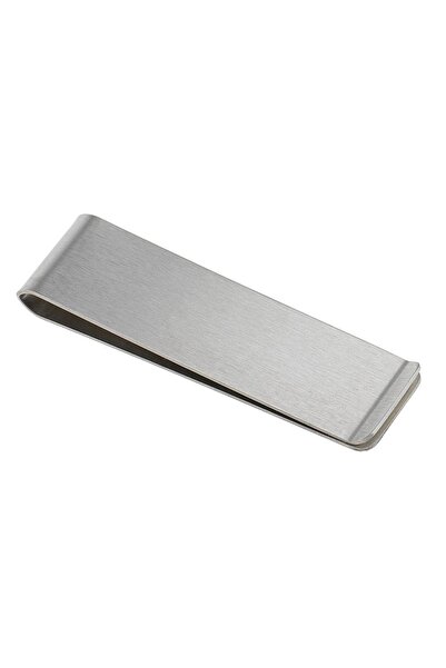 SPELT Metal Kağıt Para Tokası Kart Tutucu Klips Cüzdan Ataş Gümüş 70 Mm X 20 Mm