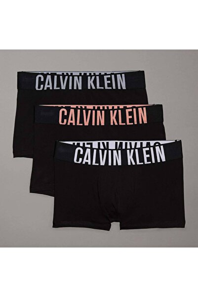 Calvin Klein Erkek Siyah 3'lü Boxer (000NB3608A-VVN)