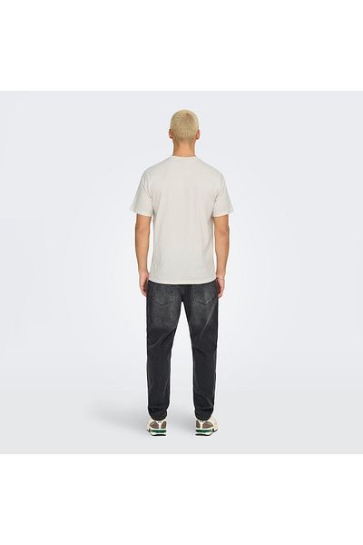 Only & Sons Мъжка тениска Onsdawson Reg SS Tee Vd Off White 22033190