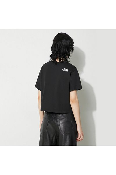 THE NORTH FACE Γυναικείο μαύρο μπλουζάκι Simple Dome (NF0A87U4JK31)