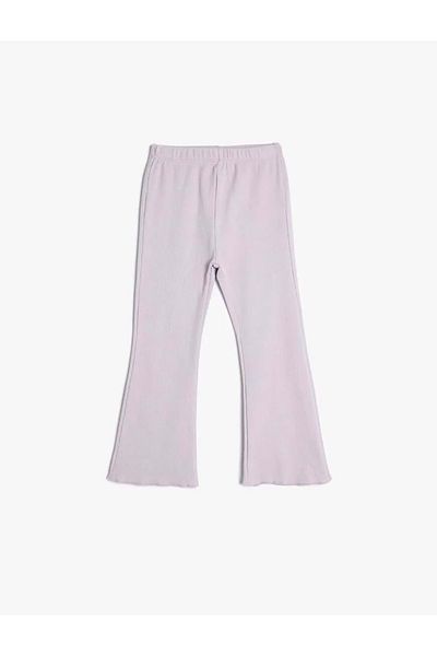 Koton Basic-Leggings aus Baumwolle – gerippt