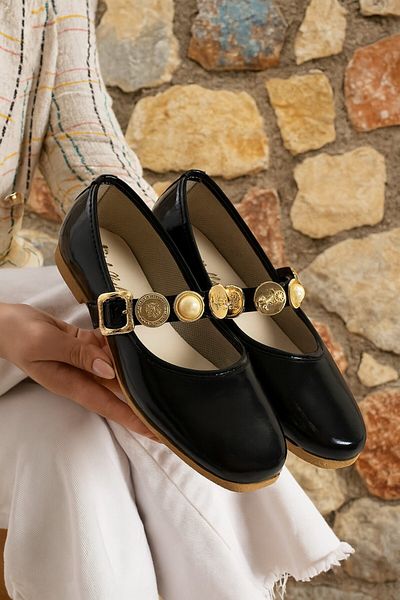 Moda Frato Modafrato STL-110 Турали Балерини Ежедневни дамски обувки Домашни балерини