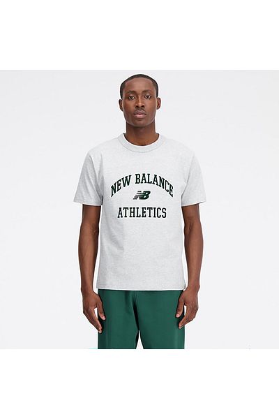 New Balance 1402 Men's Gray T-Shirt (Mnt1402-Ag)
