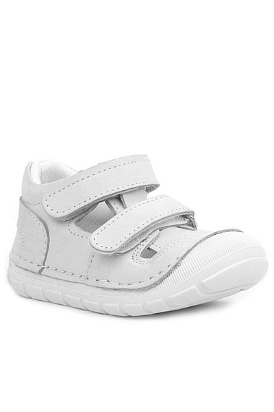 Rakerplus Ruby White Genuine Leather - Summer First Step Shoes
